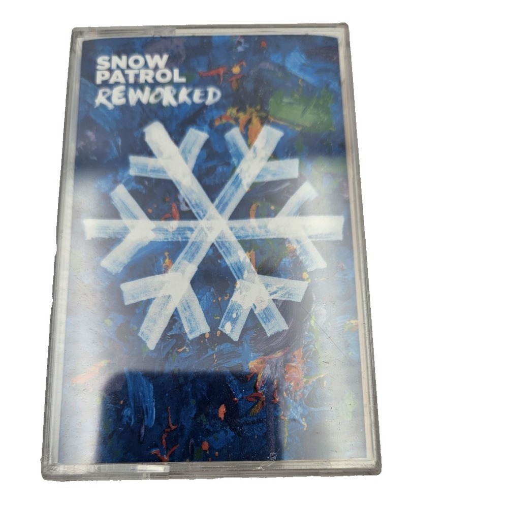 Snow Patrol Reworked Cassette Tape‎ 2019 Polydor Orange Tape Limited Edition